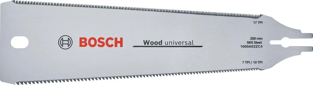 Пилка для дерева Bosch Ryoba, SK5, 17TPI, 250мм