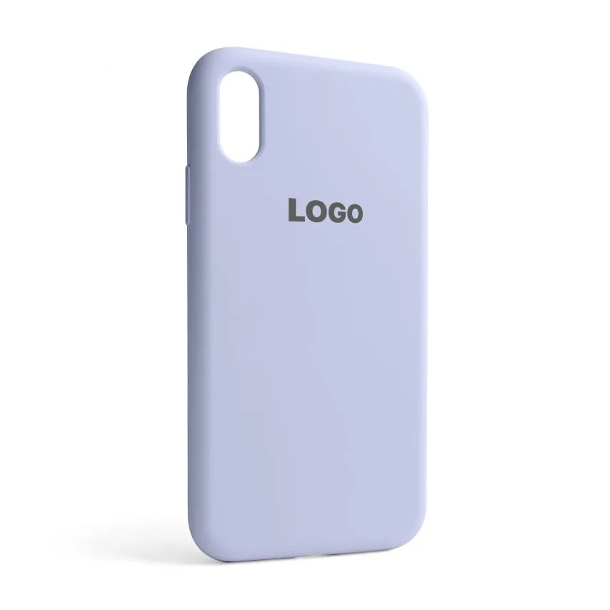 Силіконовий чохол для смартфона Apple Xr  лавандовий