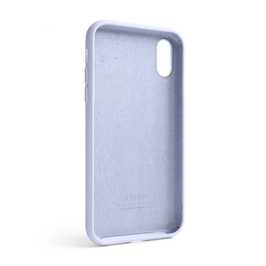 Силіконовий чохол для смартфона Apple Xr  лавандовий