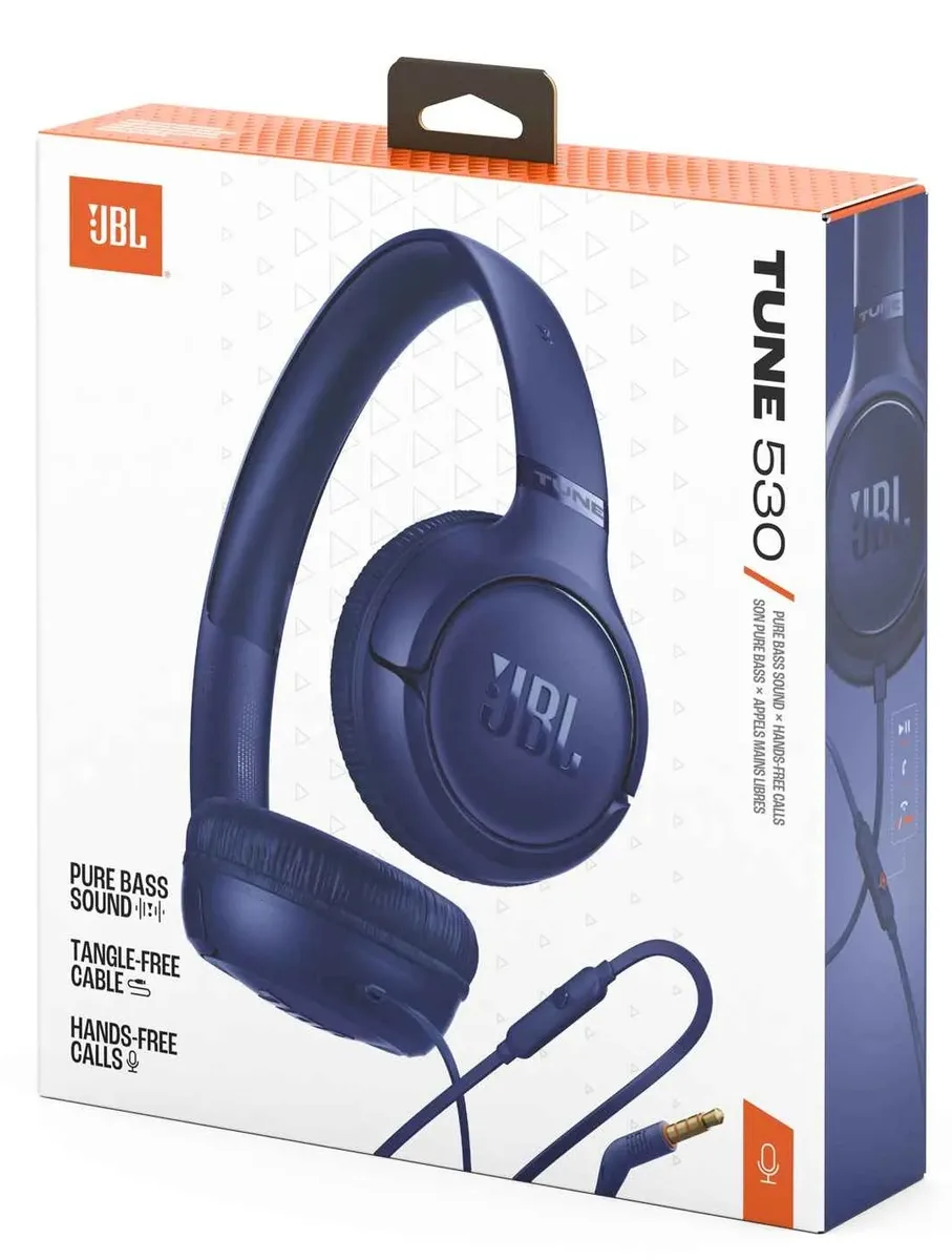 Гарнітура JBL бездротова накладна синя 33 мм 108 дБ