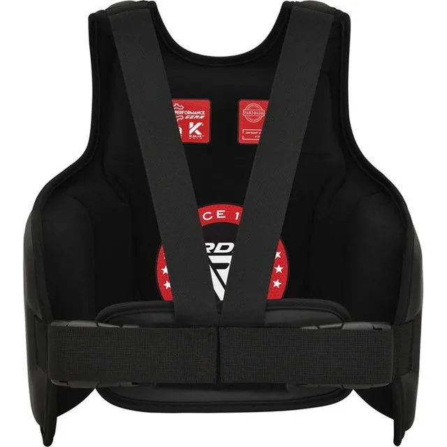 Захисний жилет RDX PU S/M Чорний