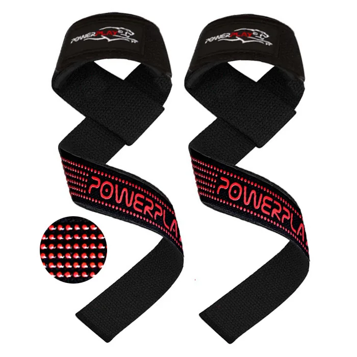 Лямки для тяги Active Point Бавовна Червоні 120 кг