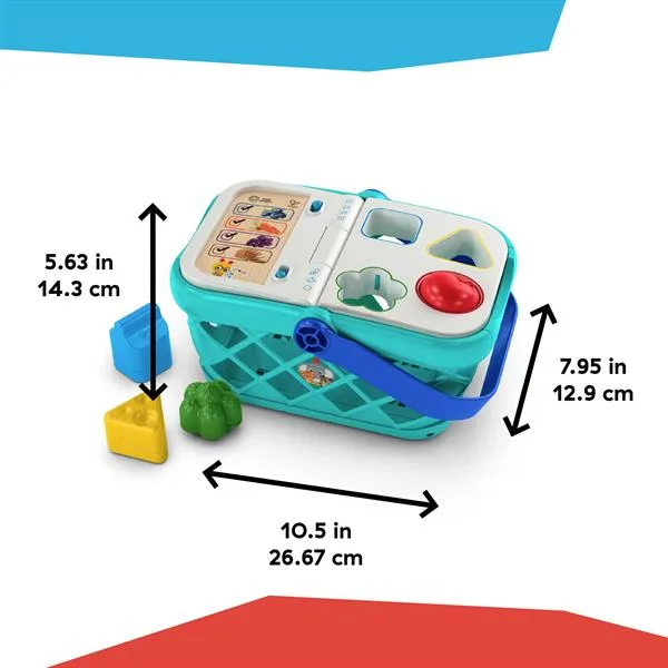 Сортир Baby Einstein деревянный 29х21х24 см цветной со звуками