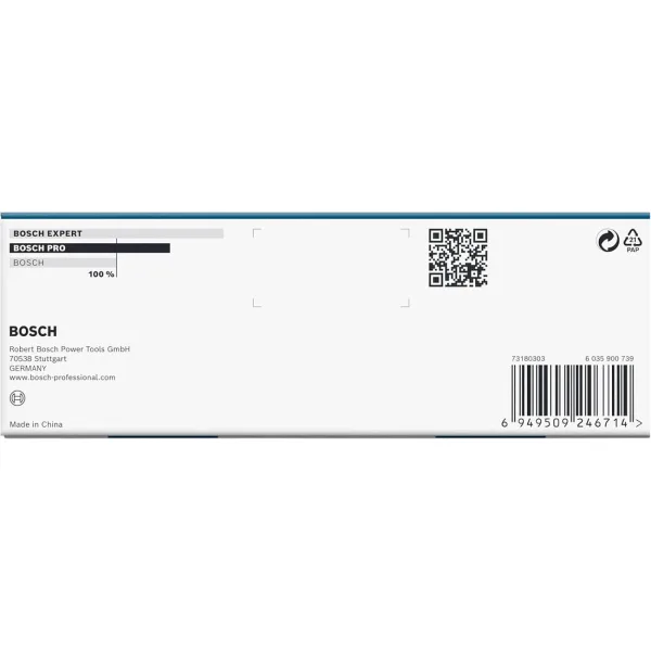 Набір ударних торцевих головок Bosch 1/4" 50 мм 9 шт 6-14 мм