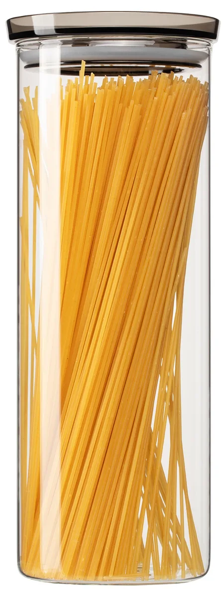 Контейнер для зберігання ARDESTO Fresh, 1600 мл, скло, пластик, прозорий.