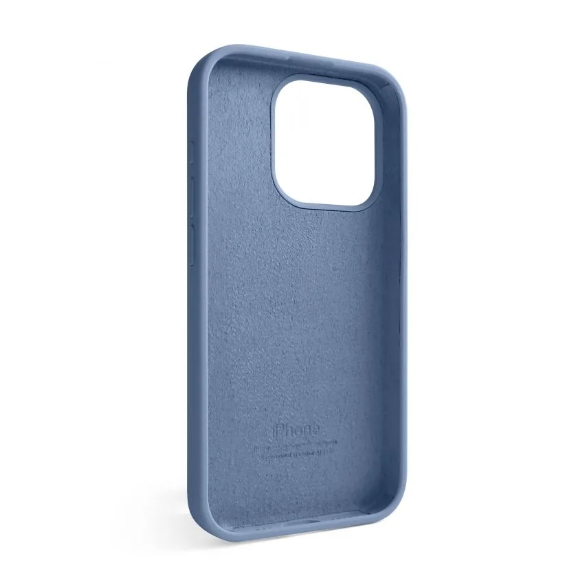 Чохол силіконовий для Apple iPhone 15 Pro 28 сірий