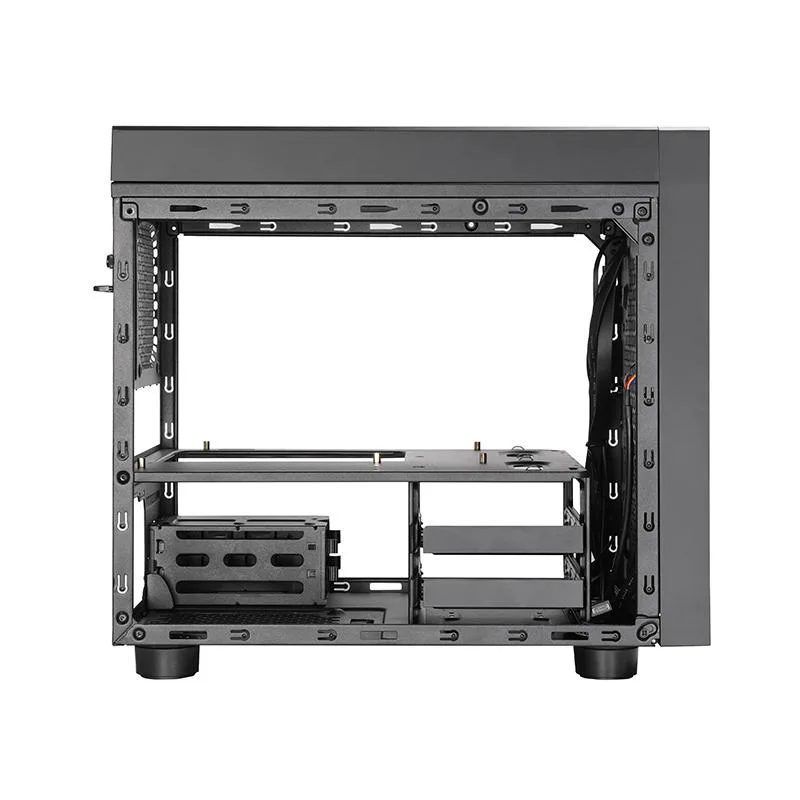 Корпус CHIEFTEC The Cube CI-03B, без БЖ, 2xUSB3.0, 1xUSB3.2 Gen2 Type-C, 1x200мм HDB, VGA 335мм, LCS ready, mATX, чорний