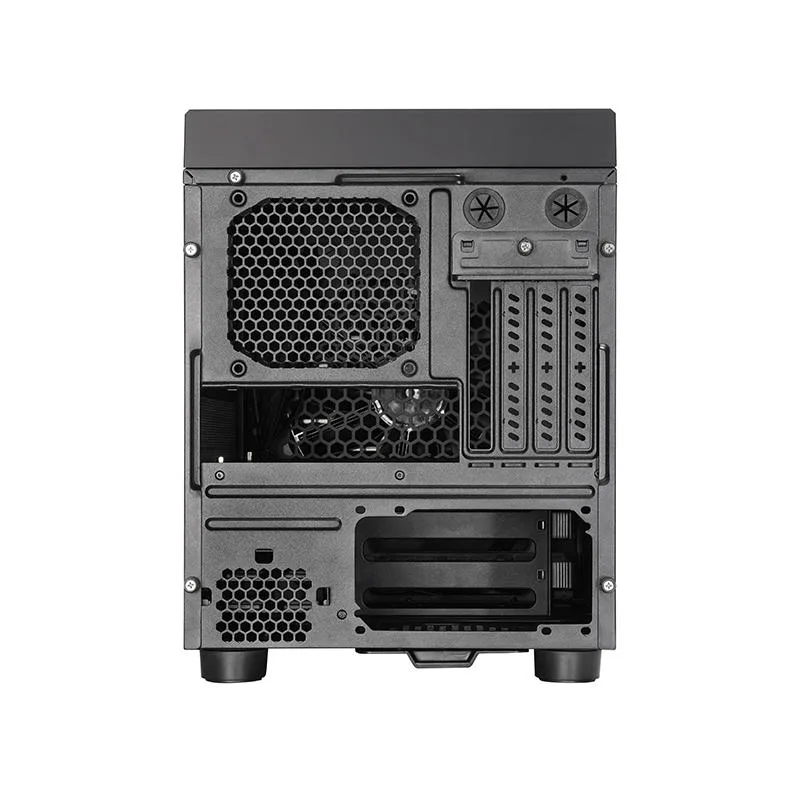 Корпус CHIEFTEC The Cube CI-03B, без БЖ, 2xUSB3.0, 1xUSB3.2 Gen2 Type-C, 1x200мм HDB, VGA 335мм, LCS ready, mATX, чорний