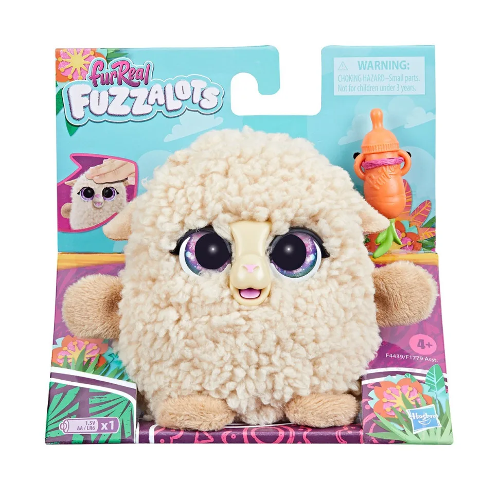 Інтерактивна іграшка Furreal м'яка 9 см біла Ягня Fuzz-A-Lots