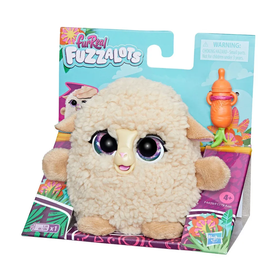 Інтерактивна іграшка Furreal м'яка 9 см біла Ягня Fuzz-A-Lots