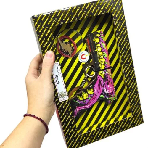 Резинкострел GLOCK MONSTER BOX Сувенир-Декор для коллекционеров