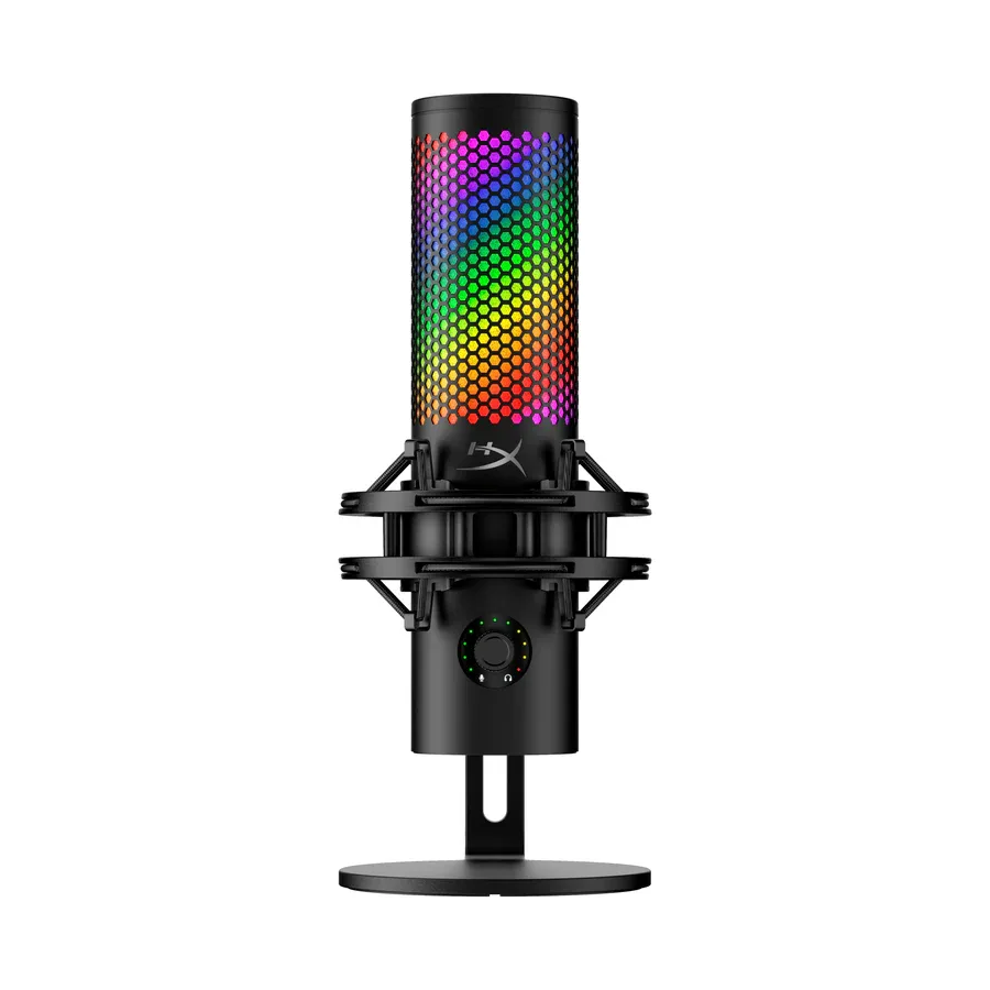 Мікрофон геймінговий HyperX QuadCast 2 S, Omni/Uni/Bi, USB-A, 3м, NGenuity, RGB, чорний