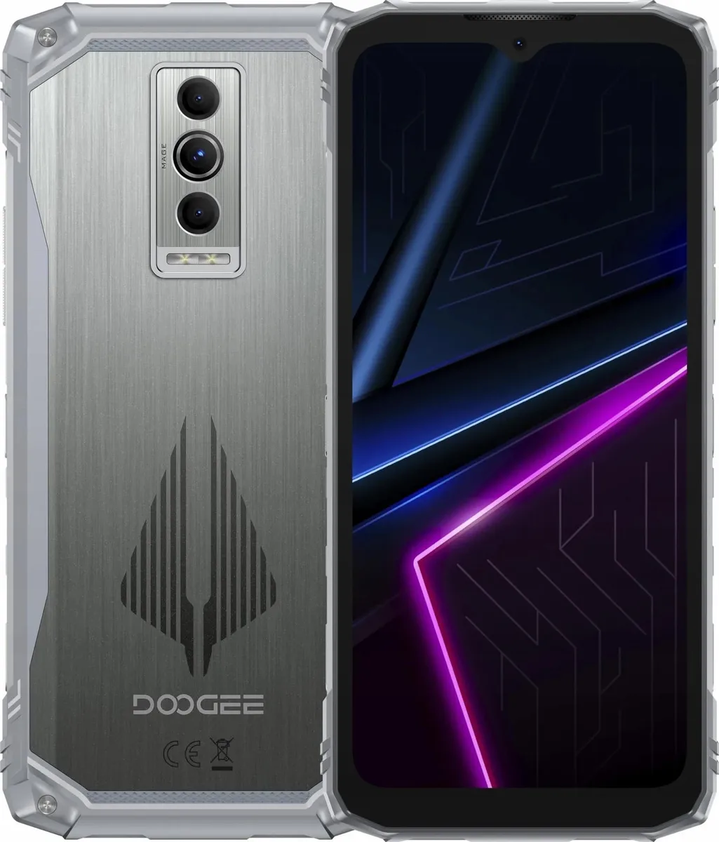 Смартфон Doogee 6,56" 6ГБ 256ГБ 2SIM сірий