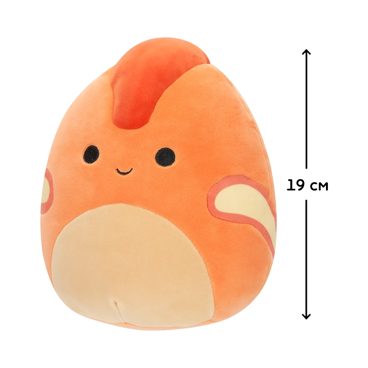 М'яка іграшка Squishmallows поліестер 19 см Паразауролоф Нішель