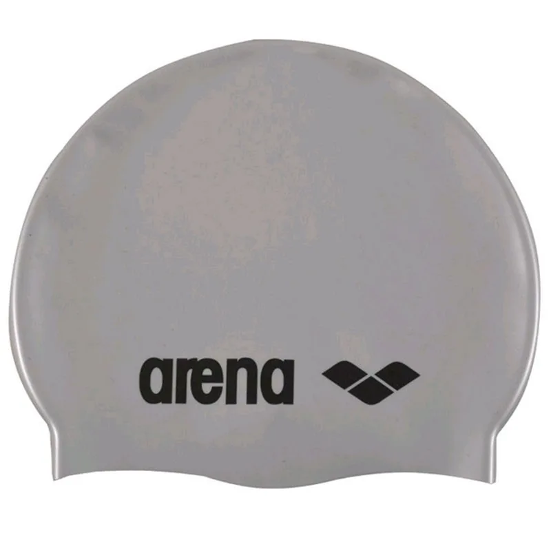 Шапка для плавання Arena силікон OSFM сріблястий