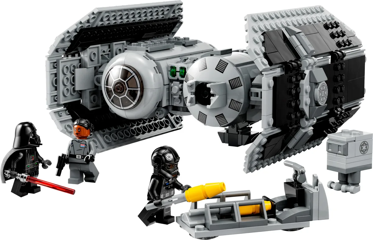 Конструктор LEGO Star Wars Бомбардувальник TIE сірий 9+