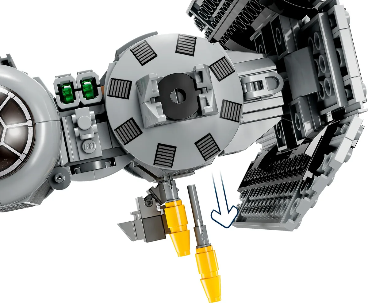 Конструктор LEGO Star Wars Бомбардувальник TIE сірий 9+