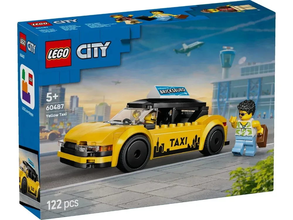 Конструктор LEGO City Жовте таксі
