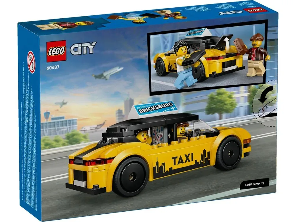 Конструктор LEGO City Жовте таксі