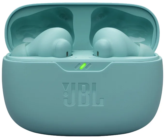 Гарнітура JBL Вакуумні Бездротові Силікон Блакитні