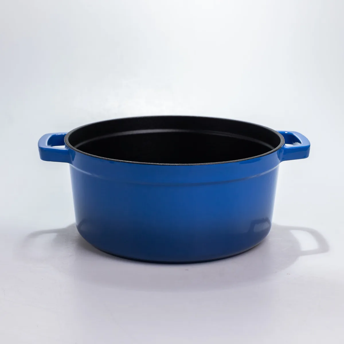 Каструля чавунна Premium Cookware 4,5 л Емальована Синя 26 см