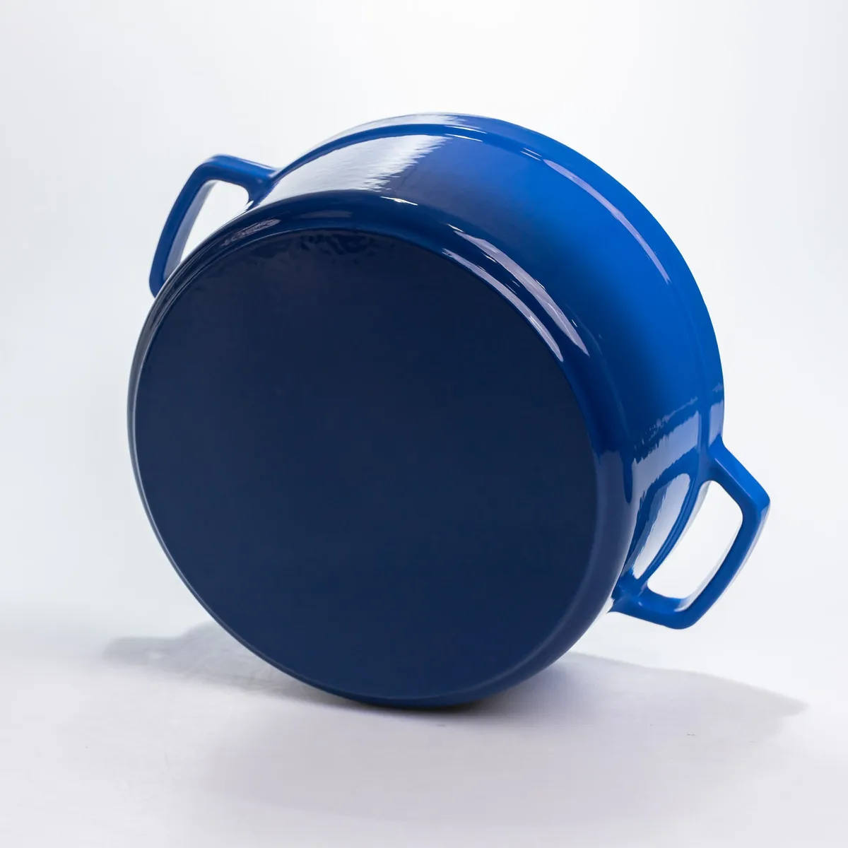 Каструля чавунна Premium Cookware 4,5 л Емальована Синя 26 см