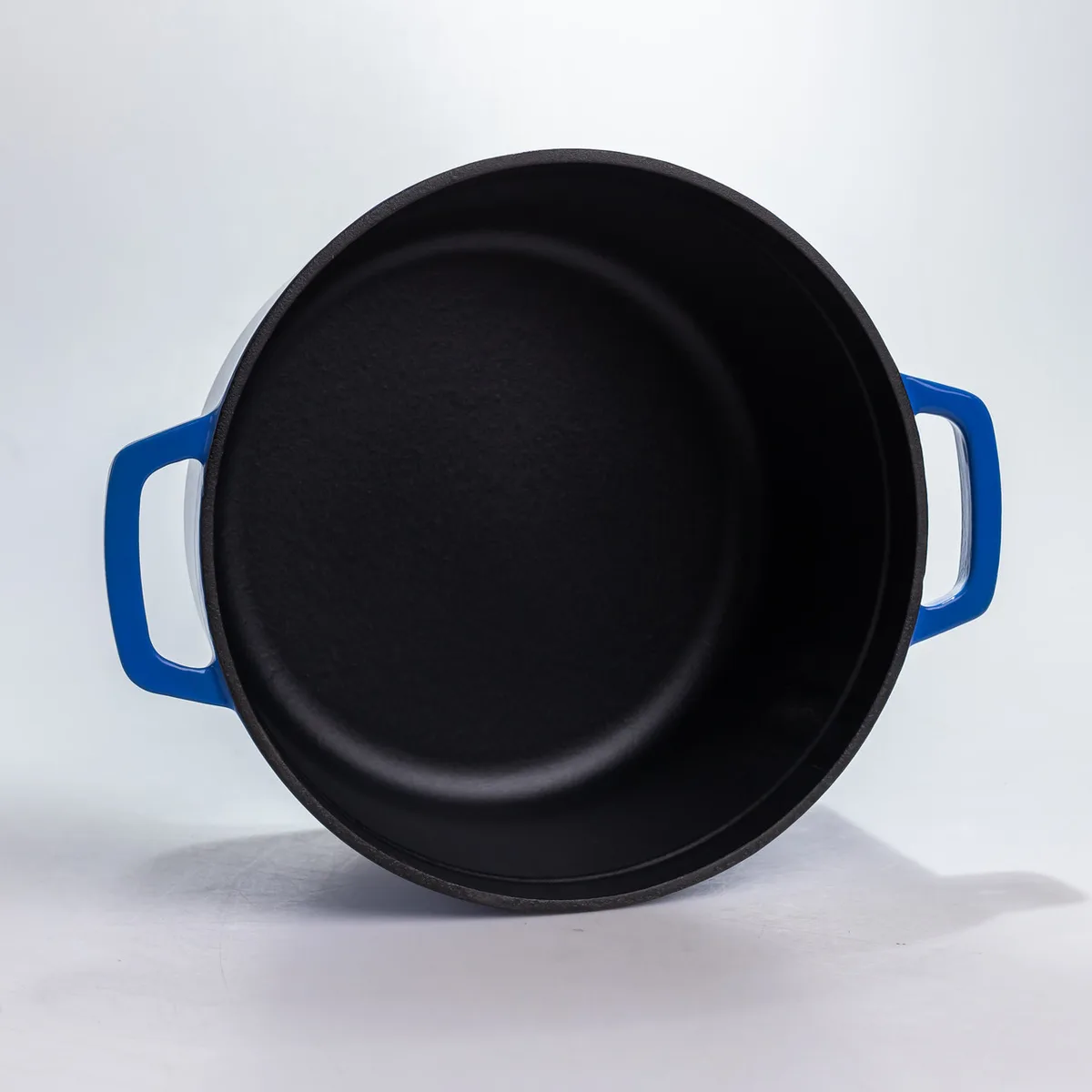 Каструля чавунна Premium Cookware 4,5 л Емальована Синя 26 см