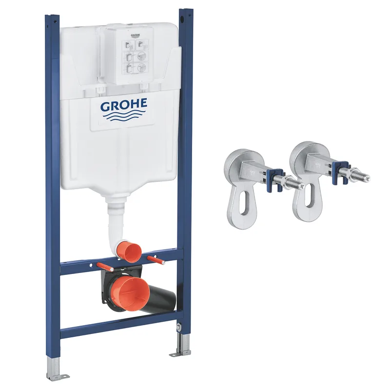 Комплект Grohe Унітаз підвісний кераміка 485х360х365 мм Білий