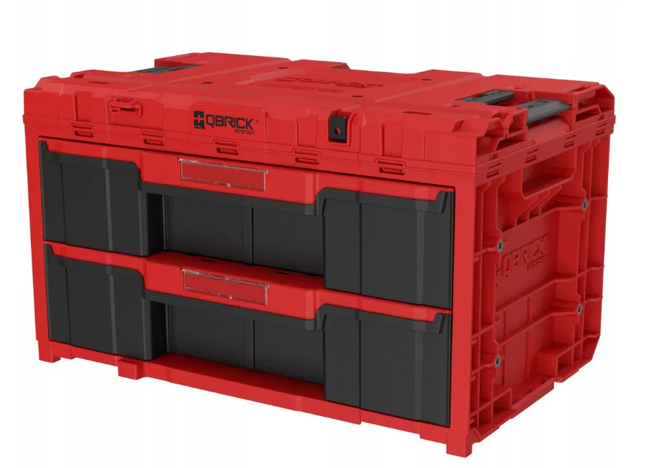 Ящик для інструментів Qbrick пластик 587х380х340 мм червоний