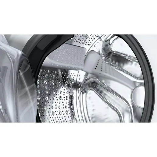 Пральна машина Bosch фронтального завантаження, 7 кг, 1200 об/хв, клас енергоефективності A, ширина 59 см, з дисплеєм, біла.