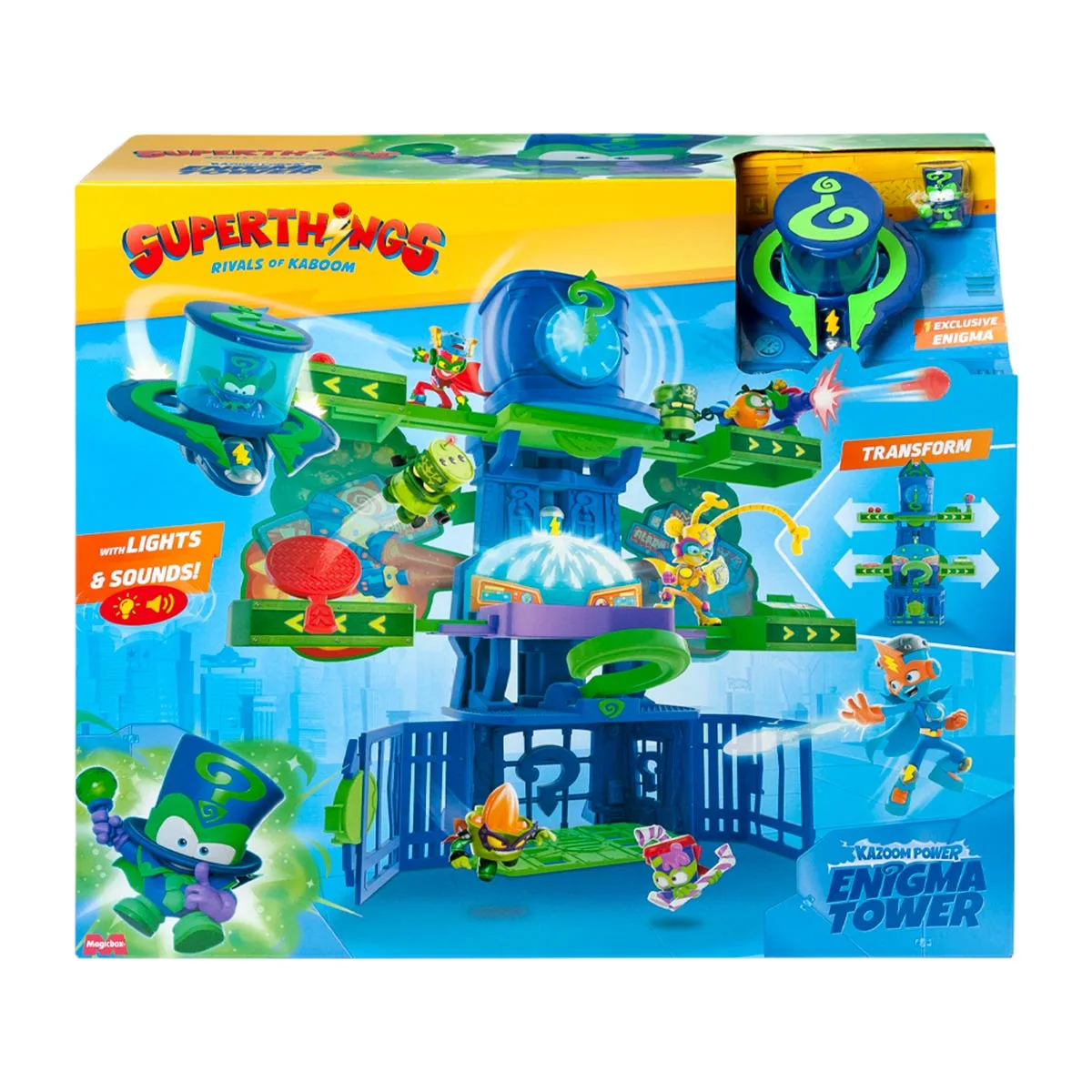 Ігровий набір SuperThings пластикова 45х35,5х15,5 см кольоровий