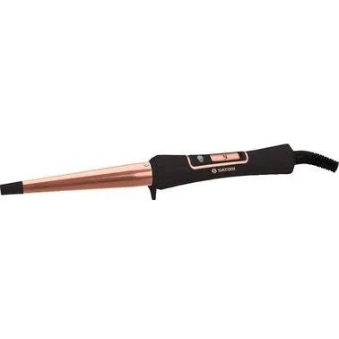 Конусна плойка Satori SS-3510-BL 35 Вт керамічна чорна 180 градусів