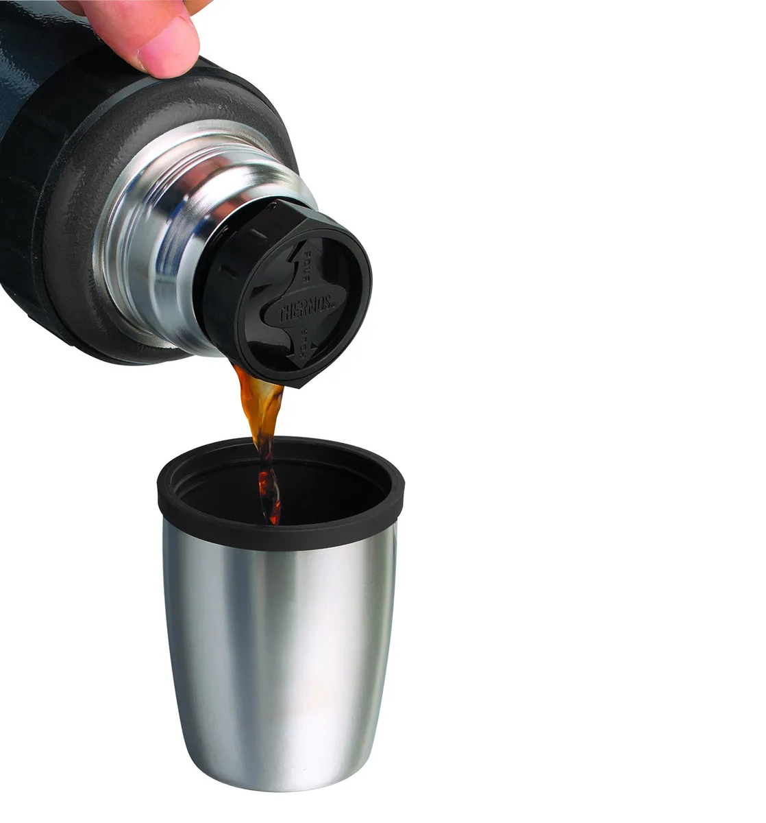 Термос Thermos нержавіюча сталь 1,2 л графіт