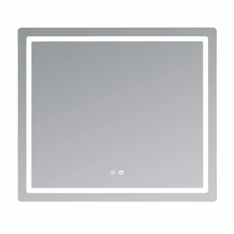 Дзеркало Qtap Mideya MI2 з LED підсвічуванням Touch 800х700 мм алюміній/пластик