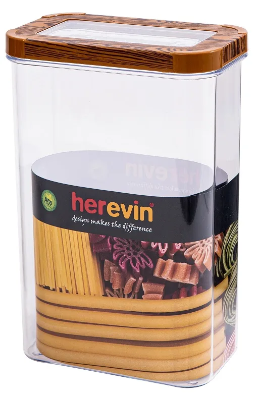 Контейнер Herevin пластик 2,5 л прозорий