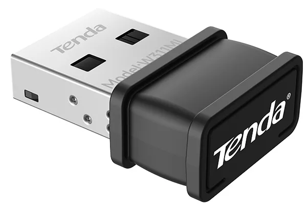 USB адаптер Tenda Wi-Fi 802.11ax 150 Мбіт/с чорний