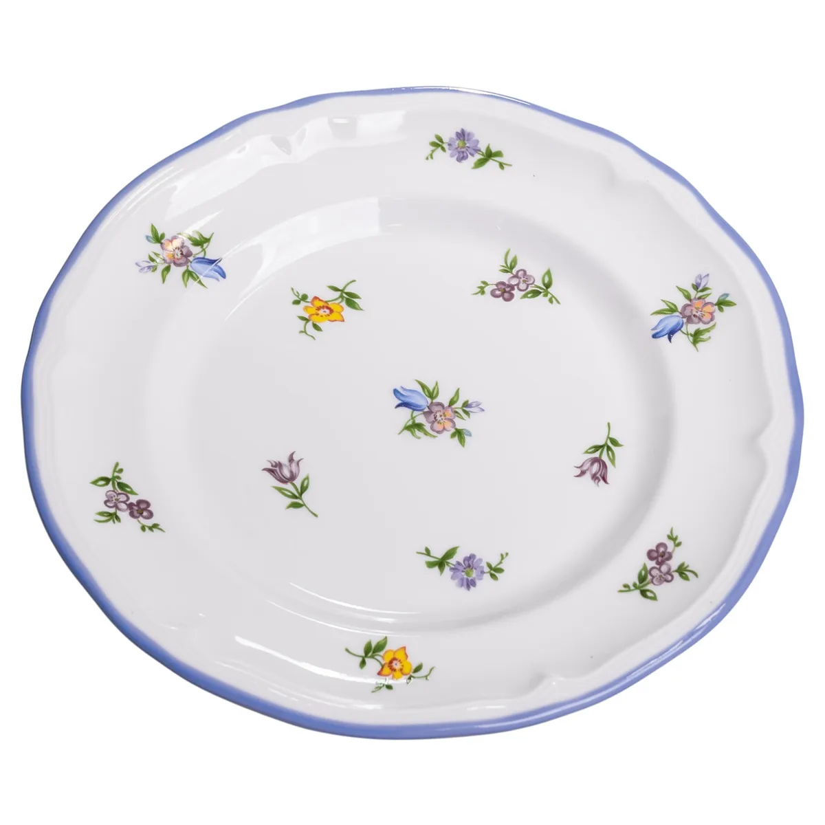 Столовий набір посуду порцеляновий 32 предмети на 6 персон білий Retro Floral