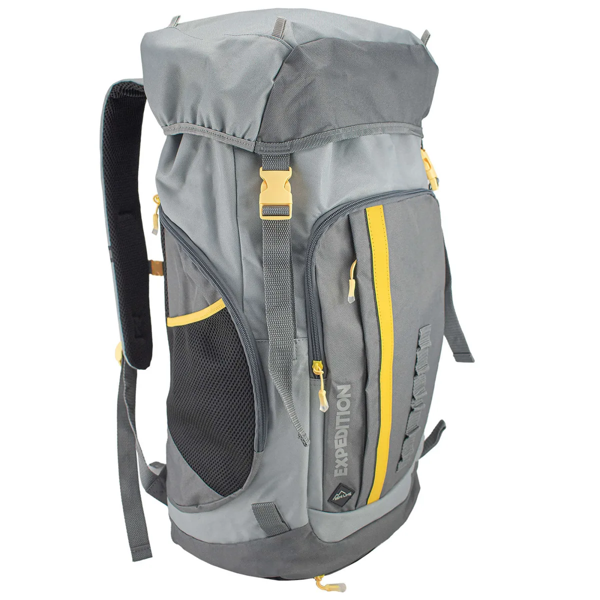 Рюкзак туристичний 600D Polyester 45 л Сірий