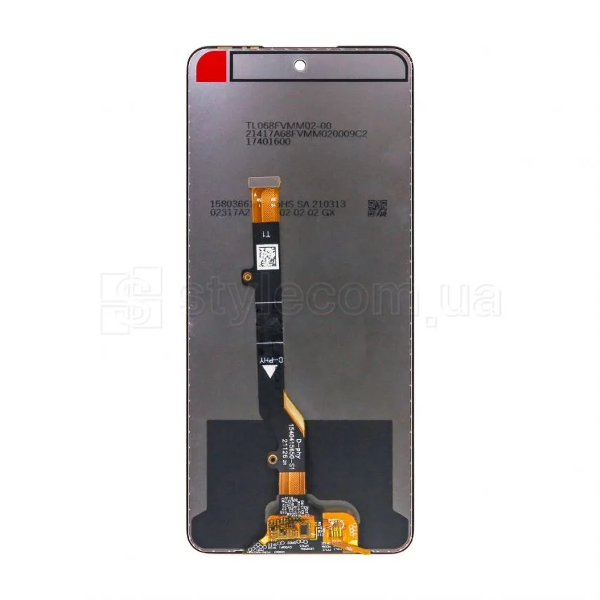 Дисплей Tecno LCD IPS 6,8 дюймів чорний з сенсорним екраном Original Quality