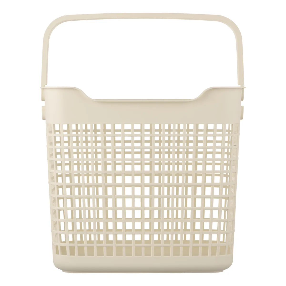 Складная корзина для белья ARDESTO 38x295x33 см, 26 л, изготовлена из пластика PP, бежевого цвета.