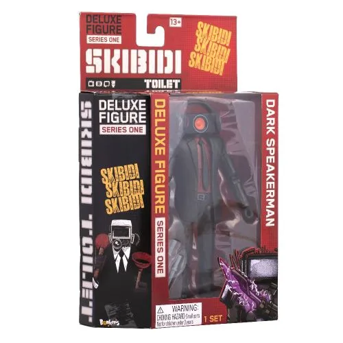 Колекційна фігурка Skibidi Toilet Dark Speakerman 6 дюймів для колекції фанів іграшка для дітей