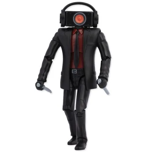 Коллекционная фигурка Skibidi Toilet Dark Speakerman 6 дюймов для коллекции фанатов игрушка для детей