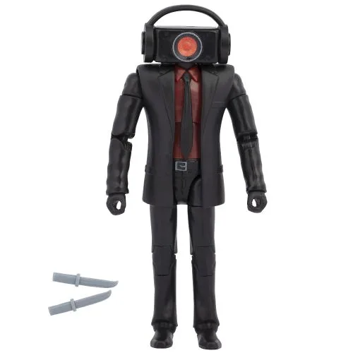 Коллекционная фигурка Skibidi Toilet Dark Speakerman 6 дюймов для коллекции фанатов игрушка для детей