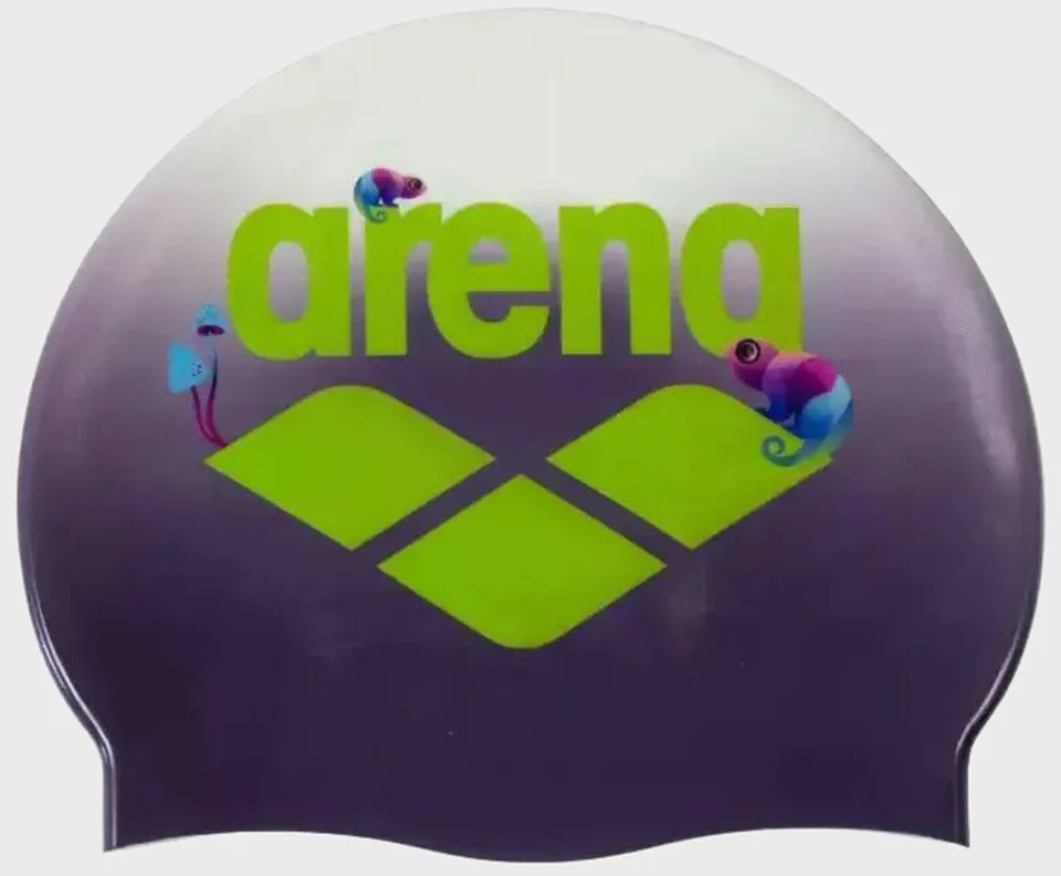 Шапка для плавання Arena силікон One Size фіолетова