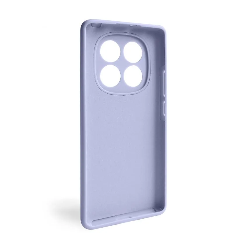 Силіконовий чохол для смартфона Xiaomi Redmi Note 14 Pro фіолетовий
