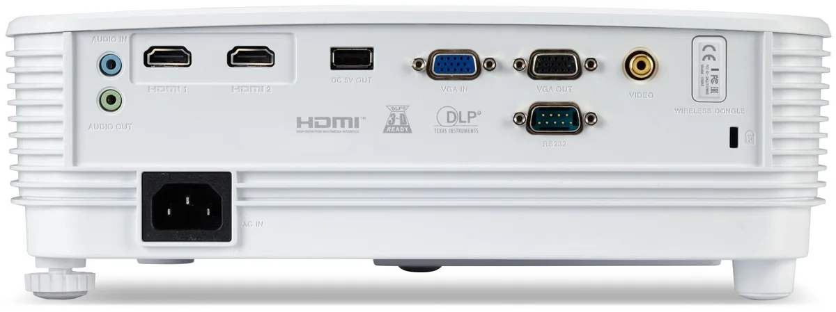 Проєктор Acer P1257i XGA, 4800 lm, 1.51-1.97, WiFi