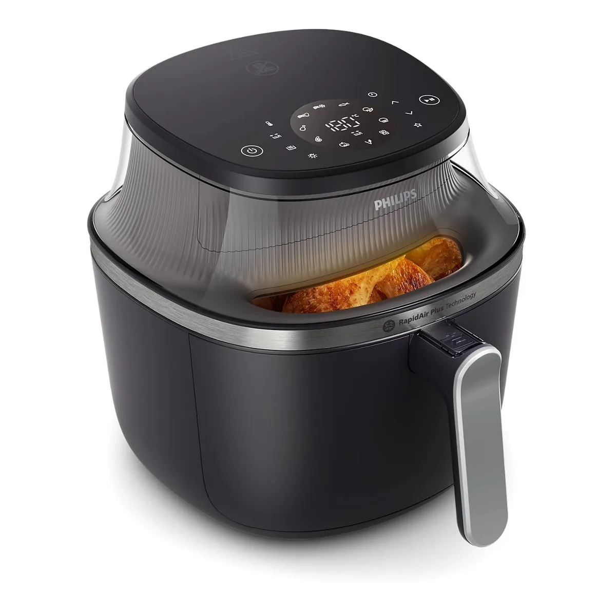 Мультипіч Philips Ovi XL Series 3000, 1700Вт, чаша-6.2л, сенсорне управл., 12 авто. програм, пластик, чорний