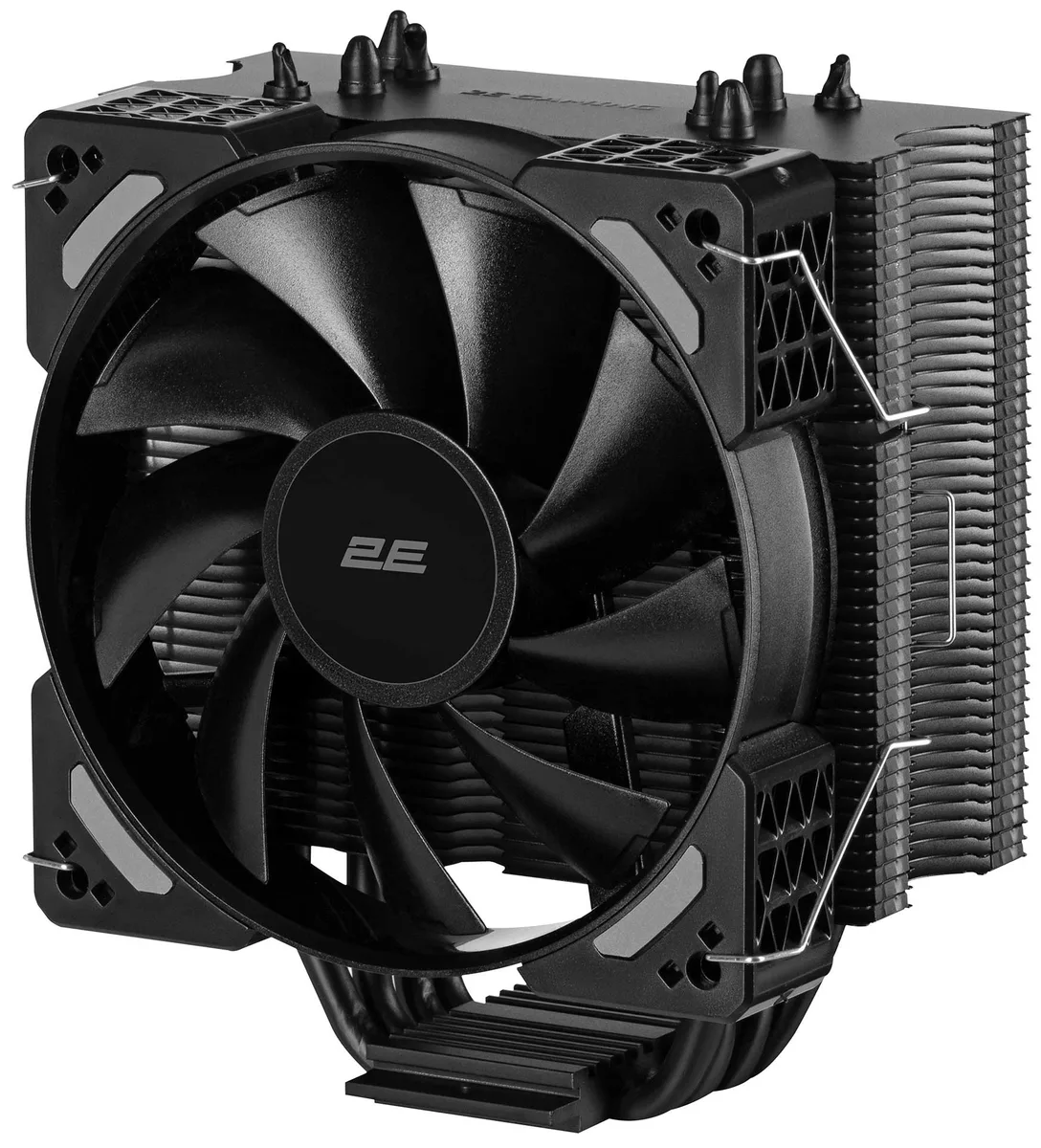 Процесорний кулер 2E GAMING Air Cool ACN120-S, LGA1851, 1700, 1366, 1200, 115x, AM5, AM4, AM3, AM3+, AM2, AM2+, FM2, FM1, 4pin PWM, TDP 180W