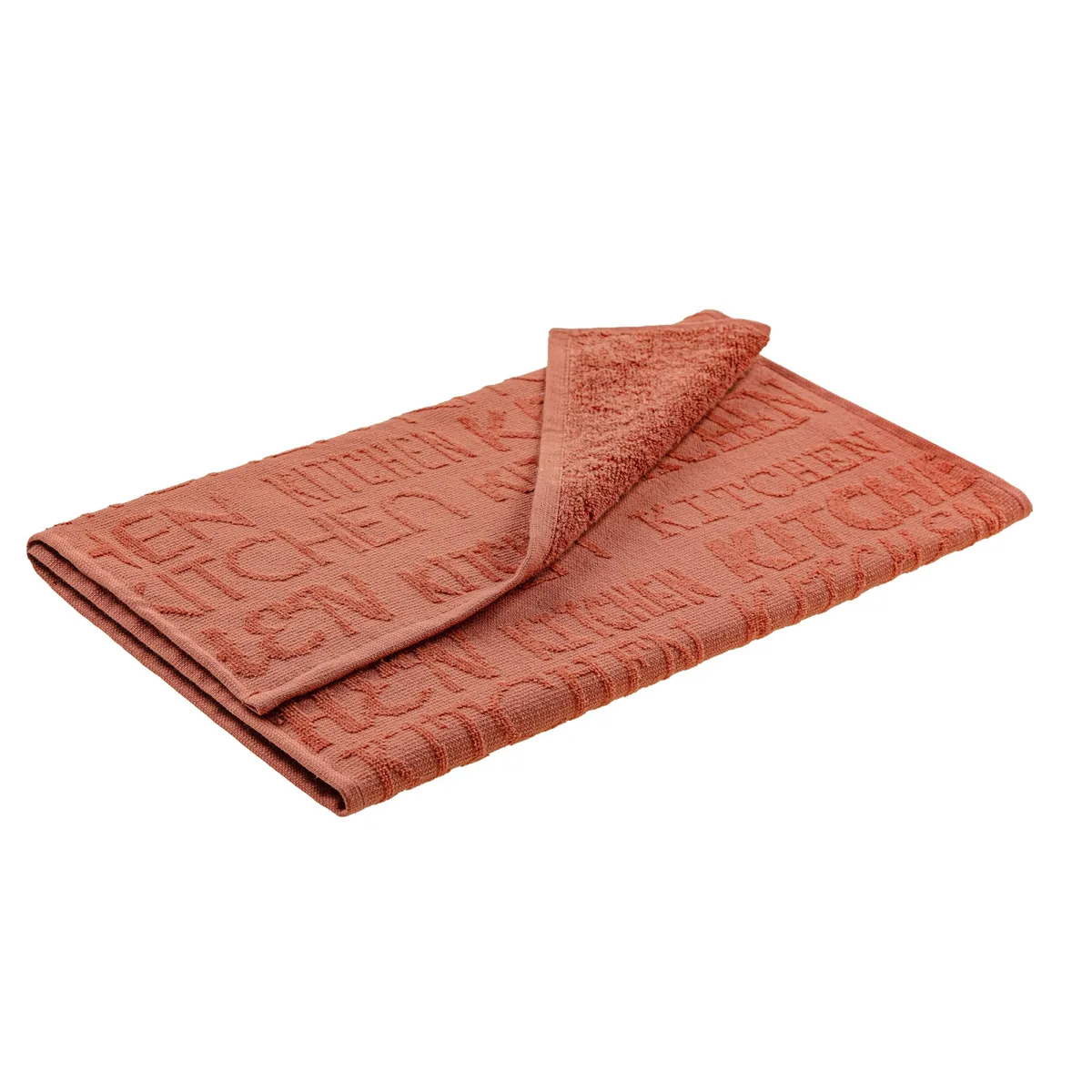 Рушник махровий Home Line 100% бавовна 40х60 см теракотовий