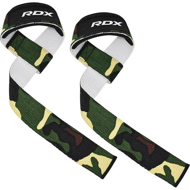 Лямки для тяги RDX бавовна 20,5х1,5 см зелений